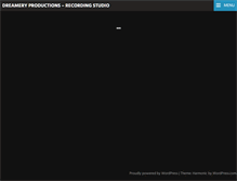 Tablet Screenshot of dreameryproductions.com